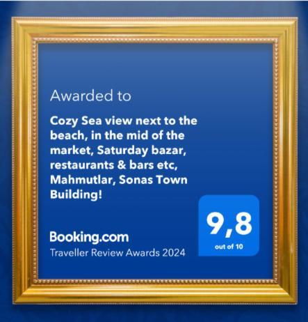 Cozy Sea View Next To The Beach, In The Mid Of The Market, Saturday Bazar, Restaurants & Bars Etc, Alanya Mahmutlar! Apartment Luaran gambar