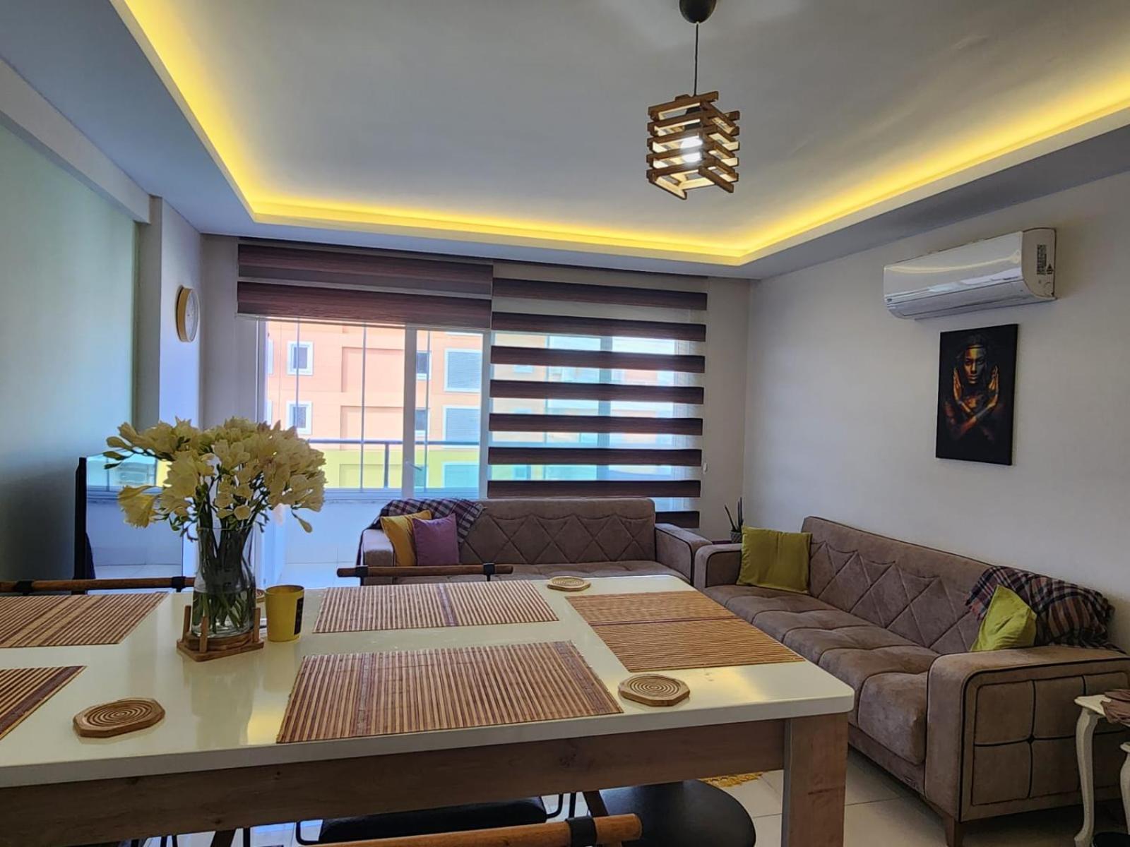 Cozy Sea View Next To The Beach, In The Mid Of The Market, Saturday Bazar, Restaurants & Bars Etc, Alanya Mahmutlar! Apartment Luaran gambar