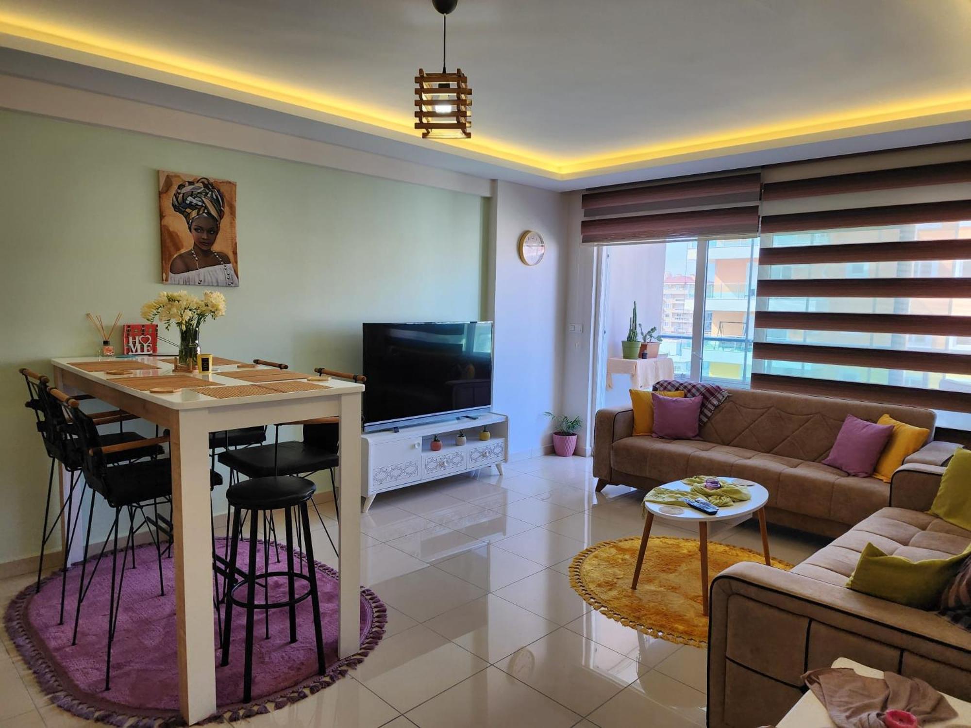 Cozy Sea View Next To The Beach, In The Mid Of The Market, Saturday Bazar, Restaurants & Bars Etc, Alanya Mahmutlar! Apartment Luaran gambar