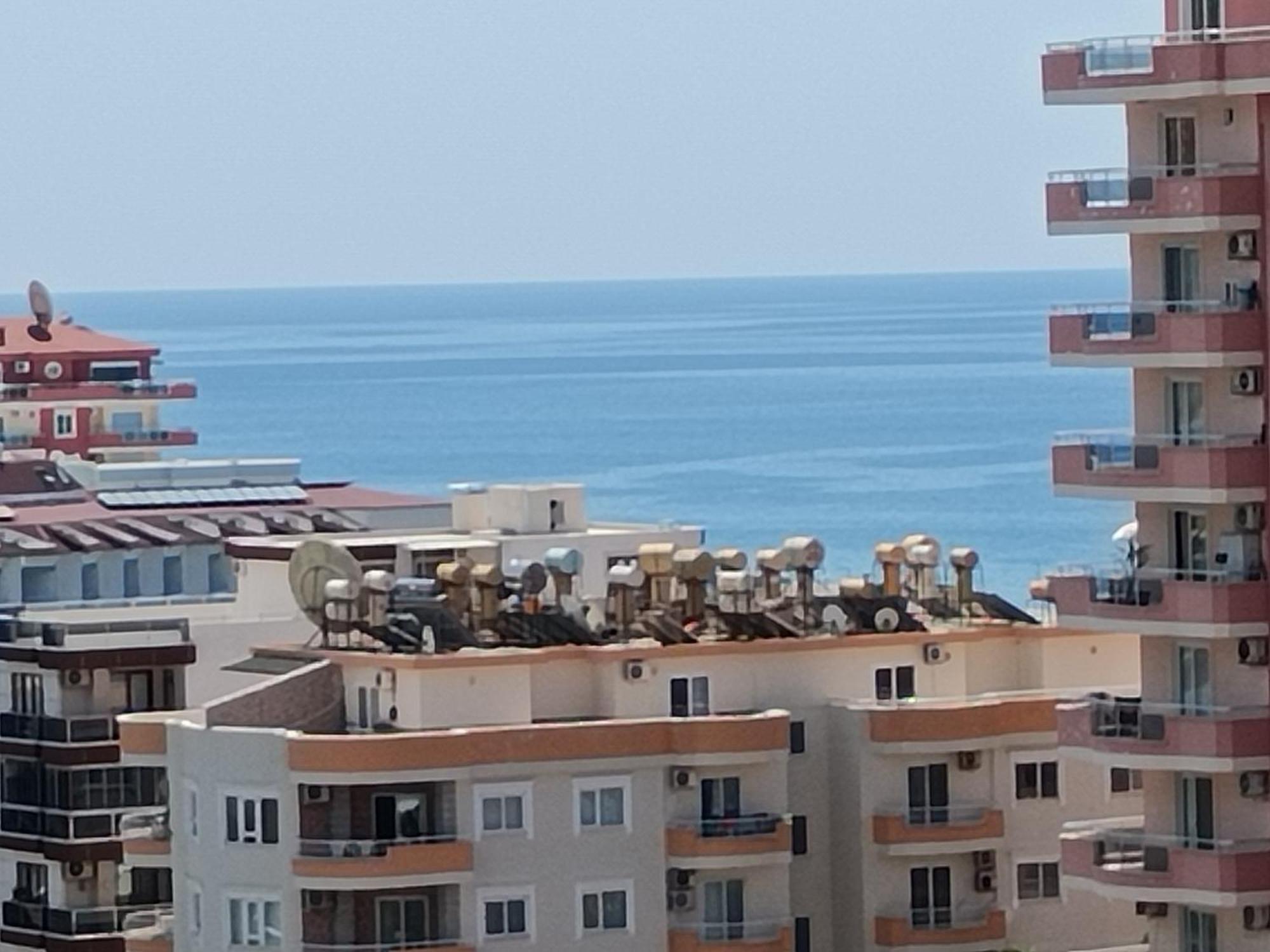 Cozy Sea View Next To The Beach, In The Mid Of The Market, Saturday Bazar, Restaurants & Bars Etc, Alanya Mahmutlar! Apartment Luaran gambar